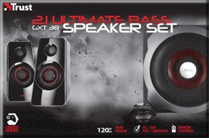 GXT 38 ULTIMATE BASS 2.1 SPEAKER SET