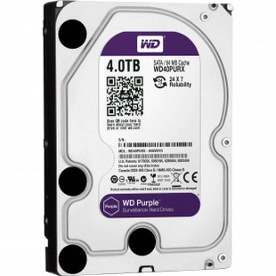 HARD DISK 4 TB WD PURPLE WD40PURX 