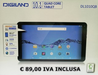 DIGILAND TABLET 10,1" DL1010QB